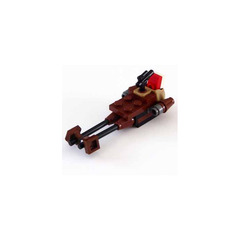 LEGO Star Wars Advent Calendar Set 75056-1 Subset Day 19 - Holiday Speeder Bike