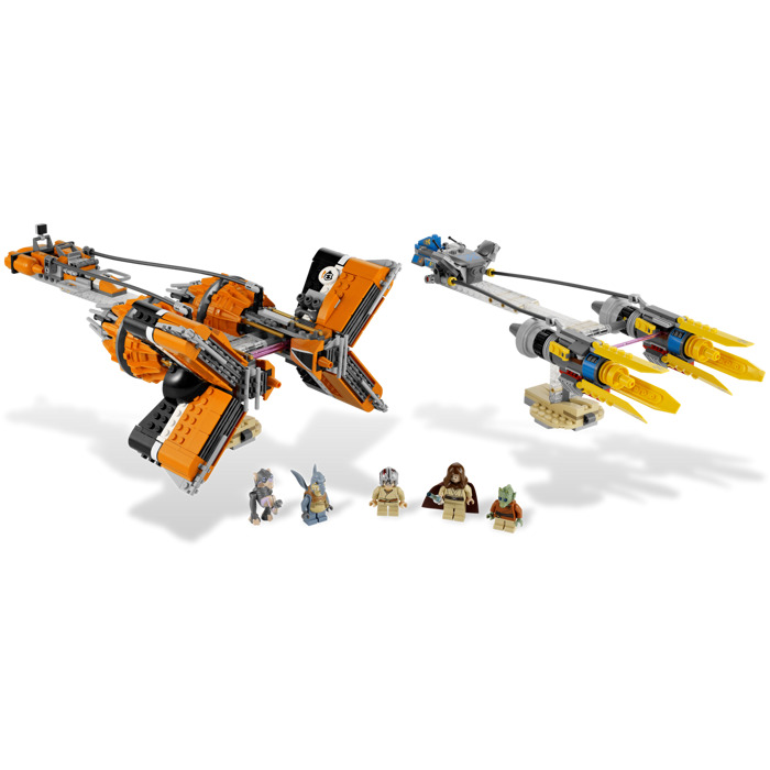 LEGO Anakin Skywalker and Sebulbas Podracers Set 7962