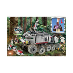 LEGO Clone Turbo Tank Set (with Light Up Mace Windu) 7261-1
