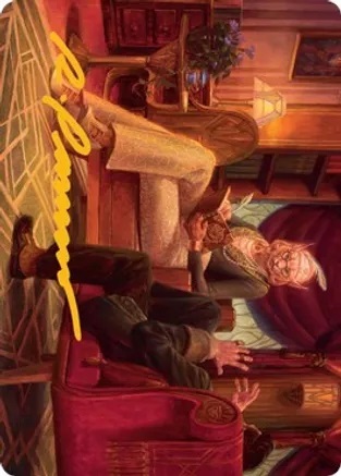 Phabine, Bosss Confidant Art Card - Gold-Stamped Signature