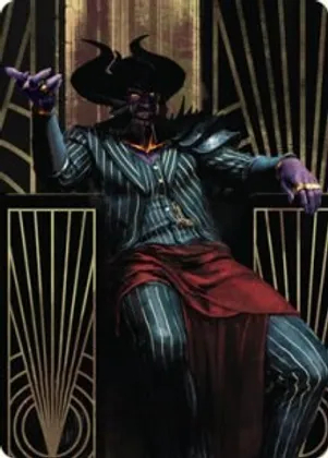 Ob Nixilis, the Adversary Art Card (71/81)