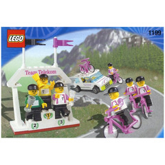 LEGO Telekom Race Cyclists and Winners' Podium Set 1199