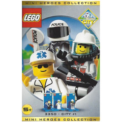 LEGO Three Minifig Pack - City #1 Set 3350