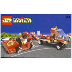 LEGO Shell Race Car Transporter Set 1253-1