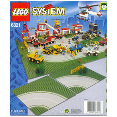 LEGO Road Plates, Curved Set 6321