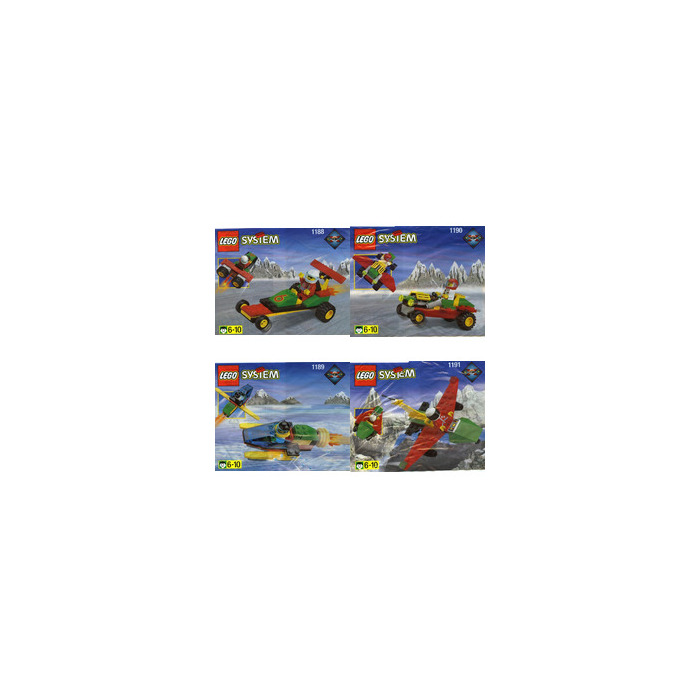 LEGO Extreme Team Kabaya 4 Pack Set