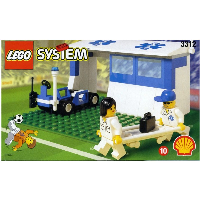 LEGO Paramedic Unit Set 3312