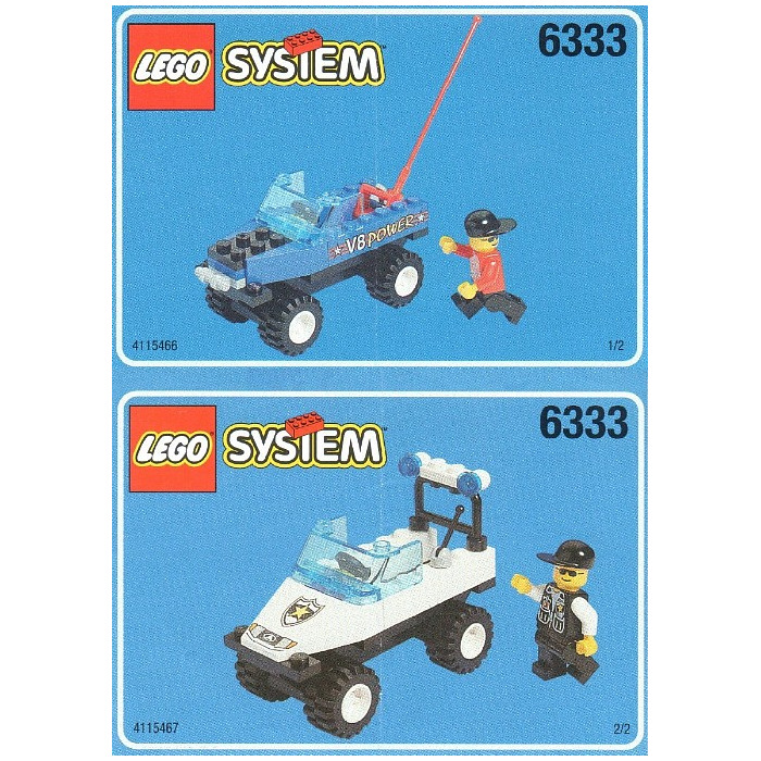 LEGO Race and Chase Set 6333