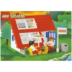 LEGO House with Roof-Windows Set 1854