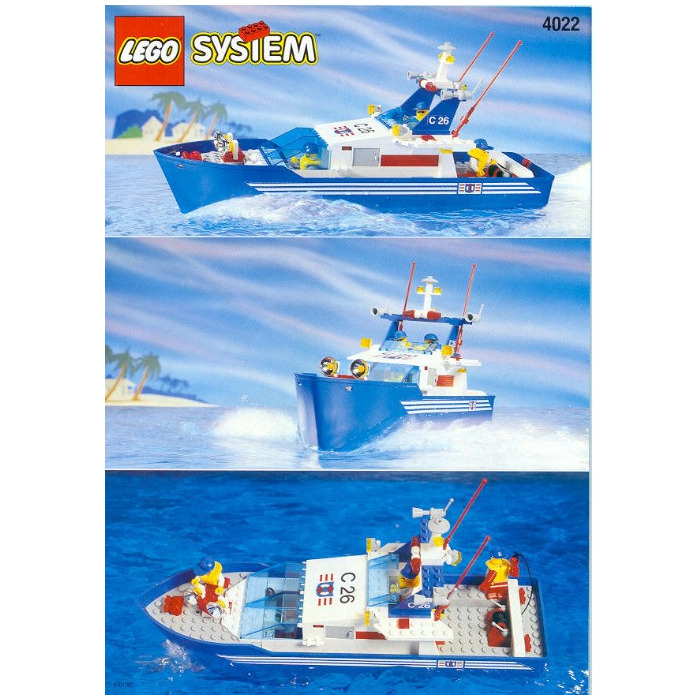 LEGO C26 Sea Cutter Set 4022