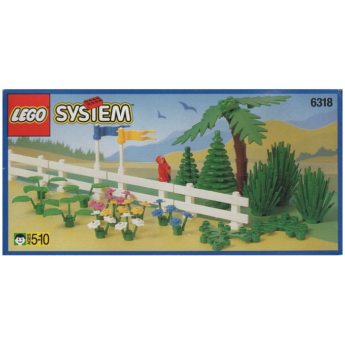 LEGO Flowers, Trees and Fences Set 6318