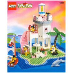 LEGO Dolphin Point Set 6414