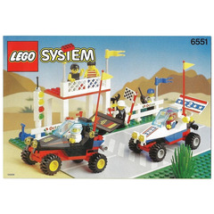 LEGO Checkered Flag 500 Set 6551