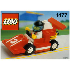 LEGO Red Race Car Number 3 Set 1477