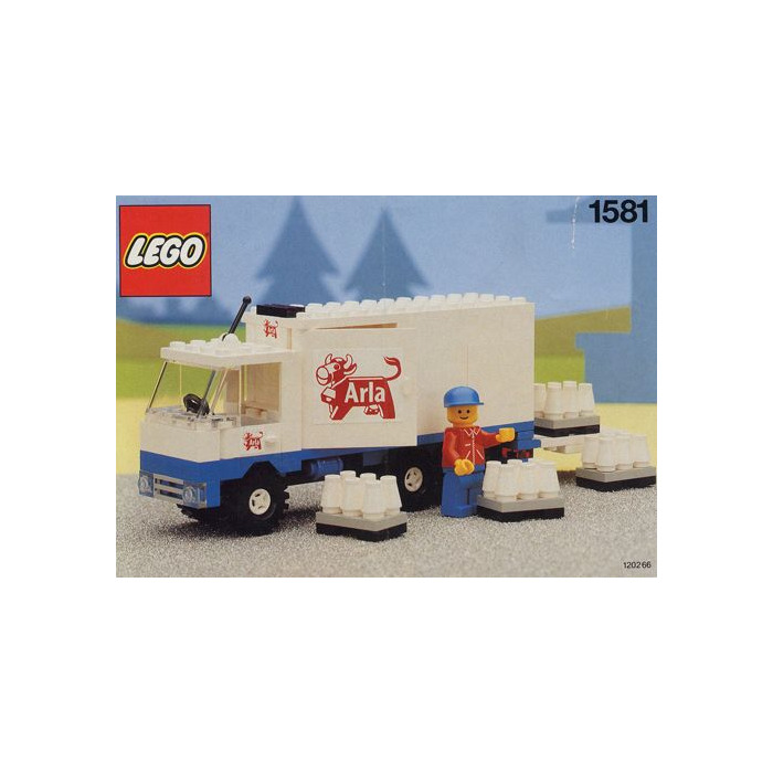 LEGO Arla Milk Delivery Truck Set 1581-2