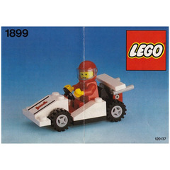 LEGO Race Car Number 1 Set 1899