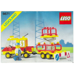 LEGO Utility Repair Lift Set 6671