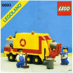 LEGO Refuse Collection Truck Set 6693