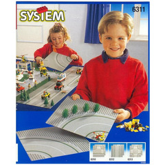LEGO Road Plates, Curved Set 6311