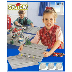 LEGO Road Plates, Straight Set 6312