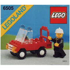 LEGO Fire Chief's Car Set 6505