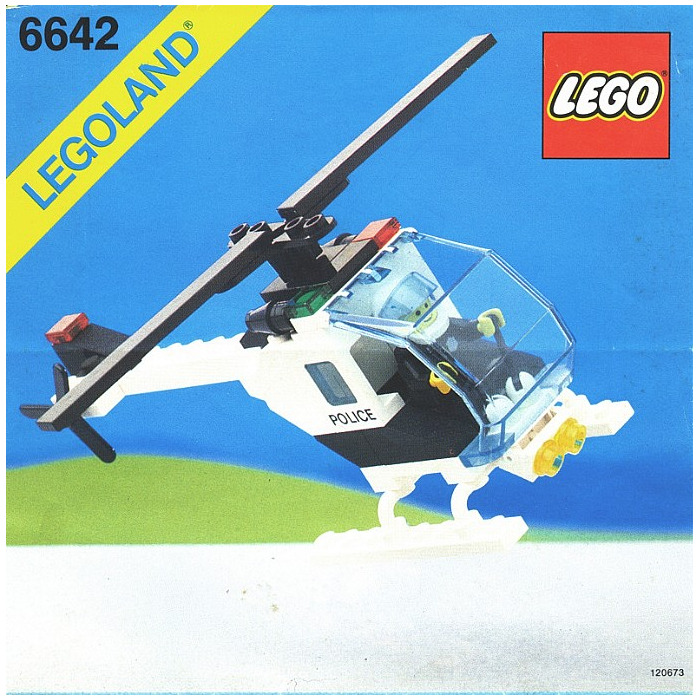 LEGO Police Helicopter Set 6642