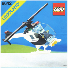 LEGO Police Helicopter Set 6642