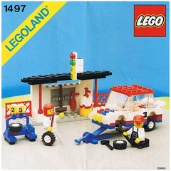 LEGO Pitstop and Crew Set 1497