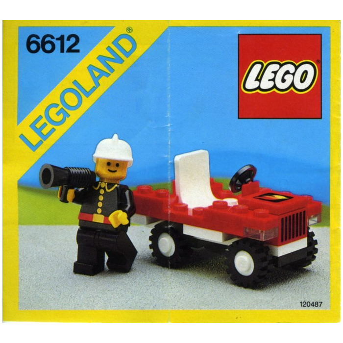 LEGO Fire Chiefs Car Set 6612