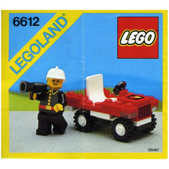 LEGO Fire Chief's Car Set 6612