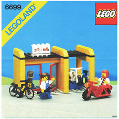 LEGO Cycle Fix-It Shop Set 6699