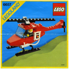 LEGO Fire Patrol Copter Set 6657