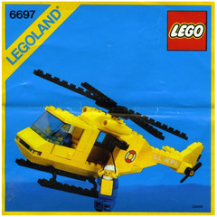 LEGO Rescue-I Helicopter Set 6697