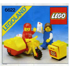 LEGO Mailman on Motorcycle Set 6622