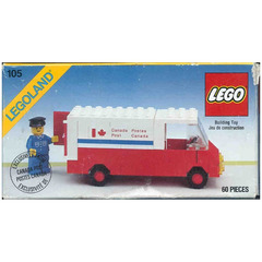 LEGO Canada Post Truck Set 105-1