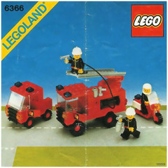 LEGO Fire & Rescue Squad Set 6366