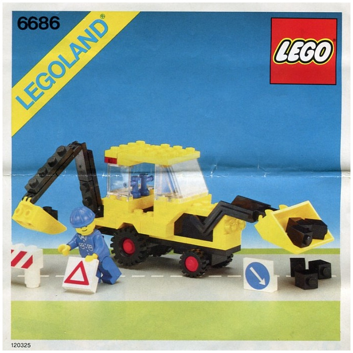 LEGO Backhoe Set 6686