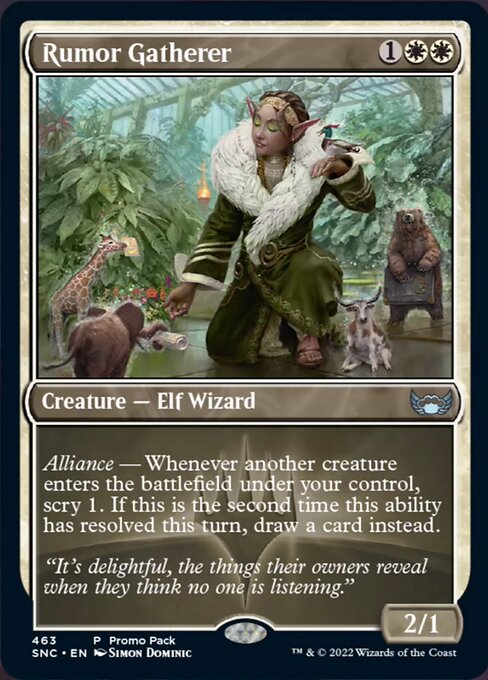 Rumor Gatherer - Dark Frame Promo