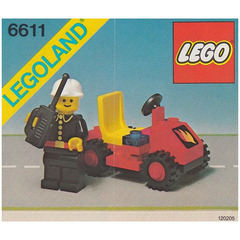LEGO Fire Chief's Car Set 6611