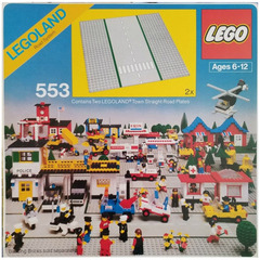 LEGO Road Plates, Straight Set 553