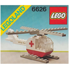 LEGO Rescue Helicopter Set 6626-1