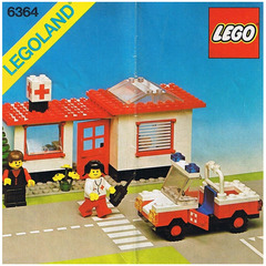 LEGO Paramedic Unit Set 6364