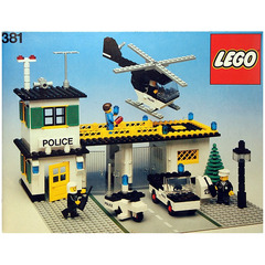 LEGO Police Headquarters Set 381-2
