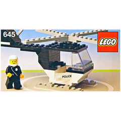 LEGO Police Helicopter Set 645-1