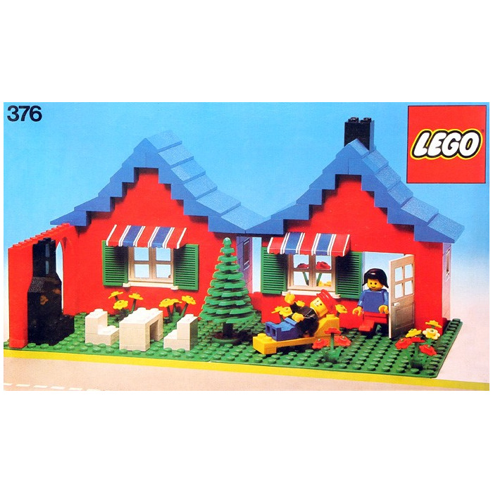 LEGO House with Garden Set 376-2