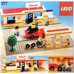 LEGO Shell Service Station Set 377-1