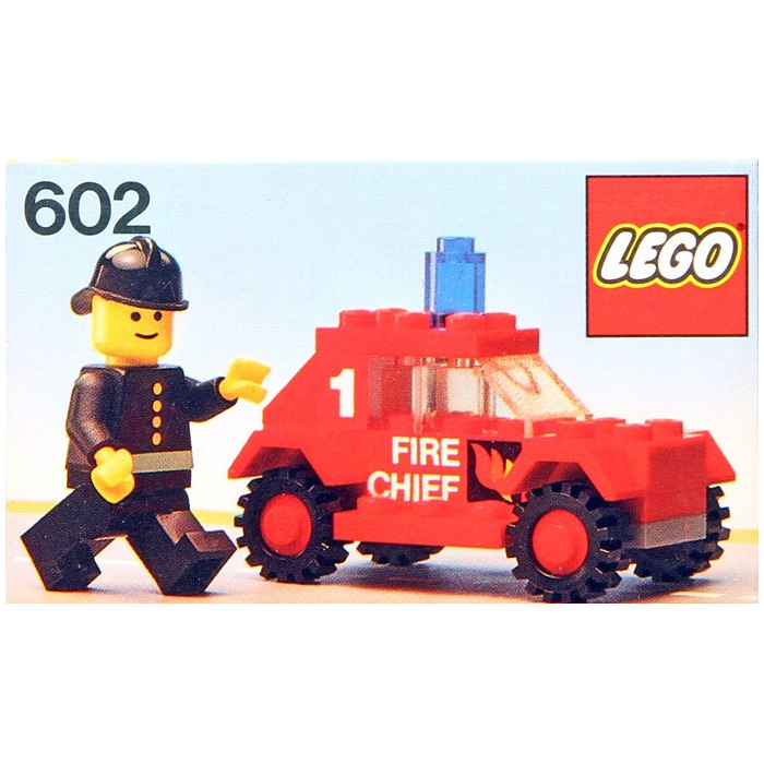 LEGO Fire Chiefs Car Set 602-1