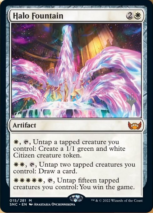 Halo Fountain - Foil - Promo Pack