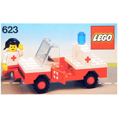 LEGO Red Cross Car Set 623-1