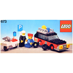 LEGO Rally Car and Motorbike Set 673